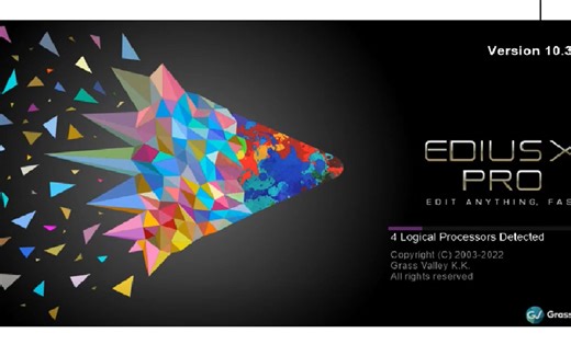 Edius 10 视频剪辑处理工具 下载安装 教你零基础安装