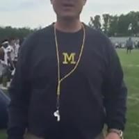 Michigan’s Jim Harbaugh makes good on promise to Springfield 7-year-old