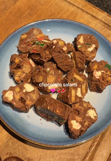 Chocolate Salami Recipe Using Leftover Sweets