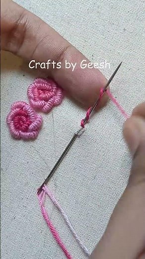 Bullion knot stitch - How to embroider?