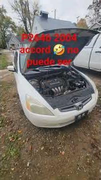 p2646 04 honda accord importante checar aceite antes de prender tu carro #honda #vvt #maintenance
