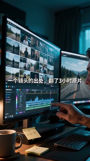找一个镜头的出处翻了3小时原片？AI 帮你自动匹配定位