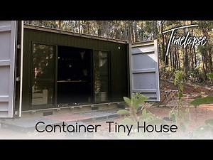 Container Transformation - Tiny House Start to Finish Timelapse