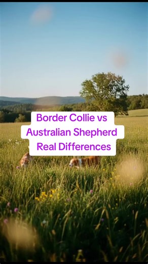 Border Collie vs Australian Shepherd: Real Differences
