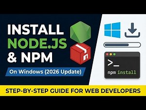 5. How to Install Node js and NPM on Windows - Node js Setup for AI ML Projects