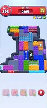 Color Block Jam Level 893 Walkthrough Solution