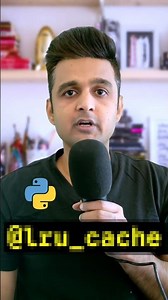 This Python Decorator Makes Your Code WAY Faster — lru_cache!