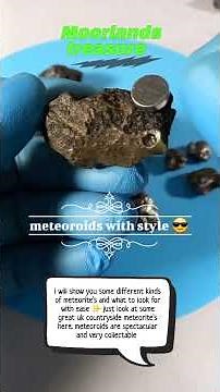 Peak District meteoroids