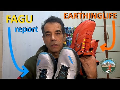 Fagu scarpa running Report e Earthinglife anticipazione