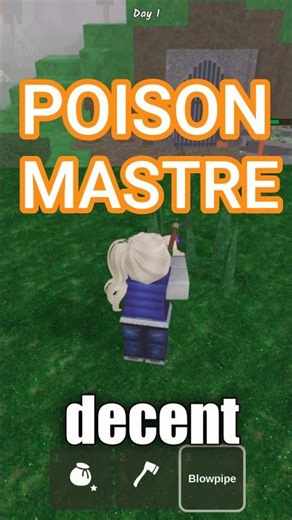 Is Poison Master Class WORTH 200 DIAMONDS? #99nightintheforest #roblox #robloxreview #shorts