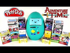HUGE Adventure Time Blind Box Play Doh Surprise Egg - Hello Kitty Sonic My Little Pony Disney Toys