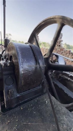 Beautiful Starting Of Old Black Desi Diesel Ruston 100years Old Engine