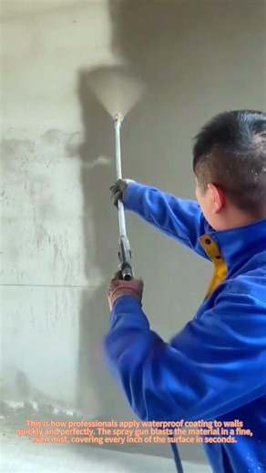 Fast & Even Waterproofing Spray for Walls