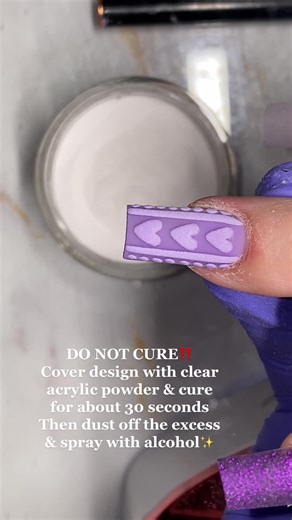 Heart Sweater Nail Tutorial