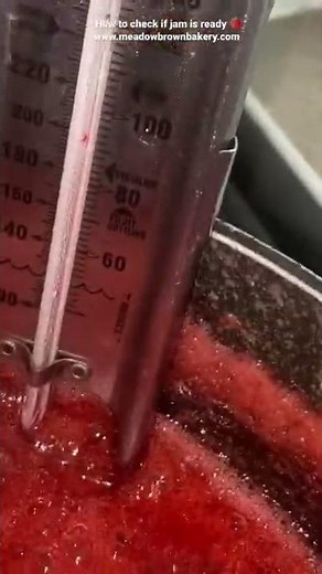 How to check if jam is ready : How to tell if jam will set : How to make strawberry jam :