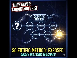 The SCIENTIFIC METHOD: Secret Steps NO ONE Taught You The REAL Scientific Method Explained