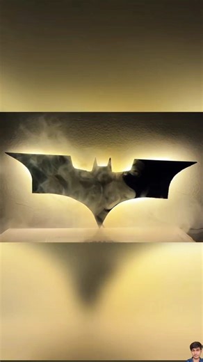 bat man art #experiment #scienceproject #shorts #batman