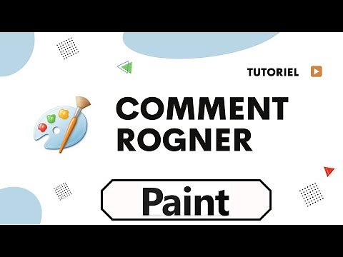 Comment rogner une image avec paint