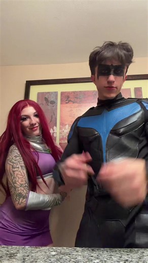 Starfire and Nightwing Costume Ideas for Halloween