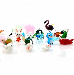 [Hot Item] Mixed Design Miniature Small Murano Lampwork Glass Animal Figurine Ornament Craft