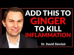 Ginger Alone Doesn’t Work – Add This to Kill Inflammation (Not What You Think) || Dr. David Sinclair