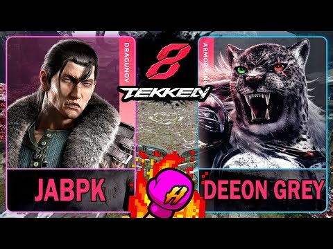 Tekken 8 Jabpk (DRAGUNOV) VS Deeon Grey (ARMOR KING)🥊 鉄拳8🥊4K 60ᶠᵖˢ🥊T8 🥊TK8🥊#tekken