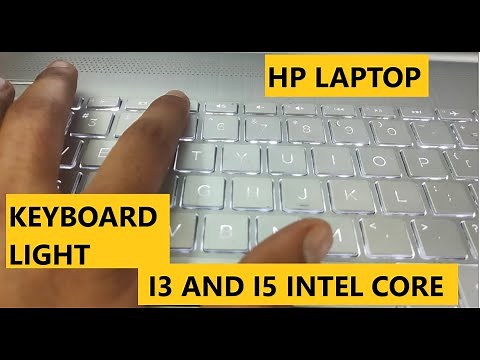 HP LAPTOP KEYBOARD LIGHT HOW TURN ON ( HP ONLY )