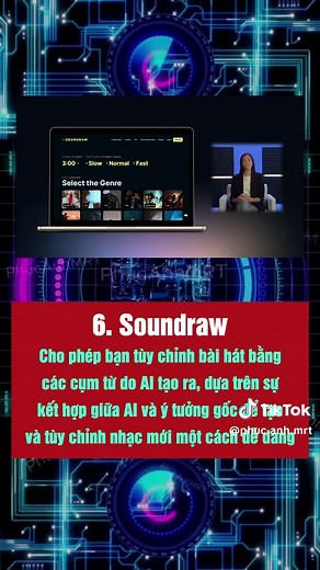 Top 6 công cụ AI sáng tạo âm nhạc cực đỉnh mà không lo bản quyền #congcuai #ailamnhac #ailamvideo #Udi #HydraII #aiva #Soundful #EcrettMusic #Soundraw