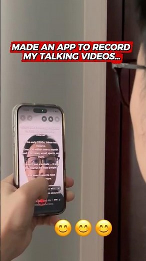 Made a super simple teleprompter app to easily read scripts while recording my face.
