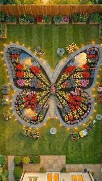 I Turned Butterfly Into Flower Art Transformation 🌸