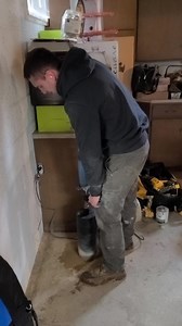 Busting out another Radon mitigation system with the one and only @jonahsamuelson. Give us a call if you need Radon testing or mitigation services. Like and share with your friends. Serving all of NWPA. | Eagle Eye Inspection Services LLC | Facebook