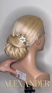 How to .., BRIDAL Chignon LOW BUN UPDO with only 1 ponytail „in few minutes 🤗 Updo Romantic 🥰 . “Feel like a queen with this elegant and royal braided hairstyle.” CHAMPIONKOPF DENISE https://www.limage.de/denise Code: Alex10 to get -10% off 😉 Updo quick & easy Bridal Updo Romantic & Elegant Easy & Simple Romantic Simple & Easy Hair Tutorial Romantic 🥰 ✨WATCH ✨LEARN ✨SAFE #fashionstyle #hairstyling #longhairstyles #wedding #braidstyles #weddinginspiration #bridalstyle | MadeByAlexander