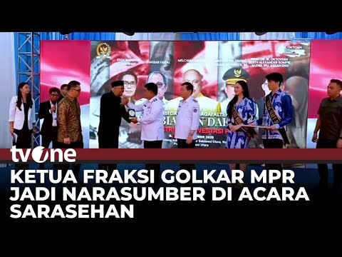 Ketua Fraksi Golkar MPR Menjadi Narasumber Pada Gelaran Sarasehan Nasional | tvOne
