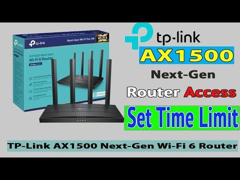 How To Set a Time Schedule on Your Wireless Router Access| Parental Control|