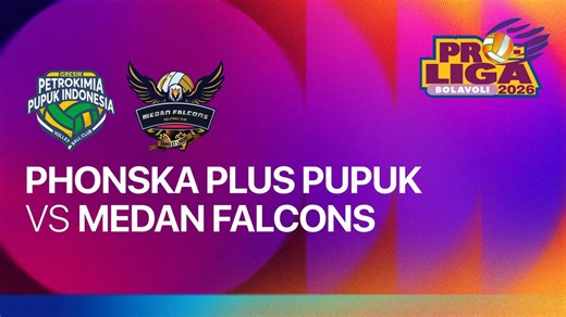 Putri: Gresik Phonska Plus Pupuk Indonesia vs Medan Falcons - Full Match | Proliga 2026