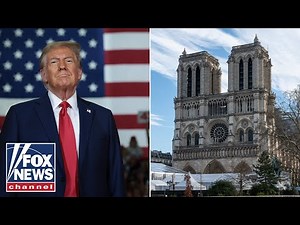 President-Elect Trump attends the Notre Dame re-opening ceremony in Paris, France