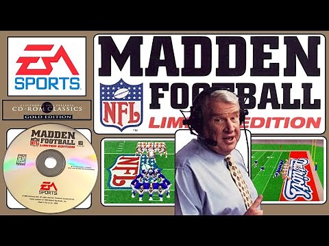 Madden Football Limited Edition DOS PC 1996 Full Game