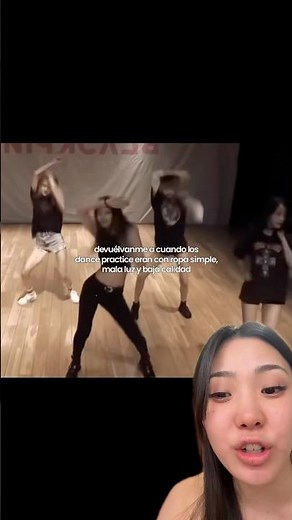 Dance practice BEFORE vs. now…