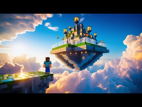 Building a Sky City in Minecraft 🌤️ | Ultimate Survival Build (Java Edition)