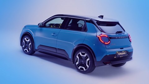 All new Nissan Micra Exterior Design in Gear blue color