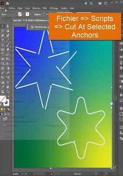 💡Trucs&Astuces:N°205 Comment utiliser des scripts Cut At Selected Anchors #abonnez_vous_merci #tuto