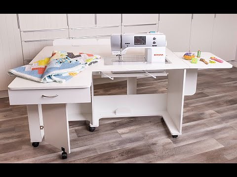 Christa Cabinet Sewing Table Unboxing