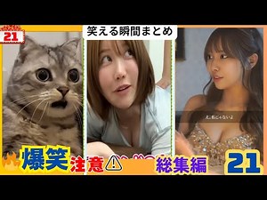 15分無駄にさせません！絶対に笑っちゃうから見て！www【日本と海外の笑える瞬間まとめ】Best Funny Videos part21