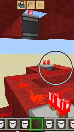 redstone Minecraft computer #minecraft #shorts