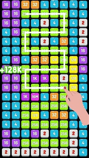 2248 Number Puzzle Games #2248puzzle #gameplay #games #puzzle #mergenumberblock #gameplay