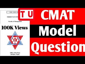 MBS CMAT Model Question with Answer | कस्ता प्रश्न आउँछन् ?