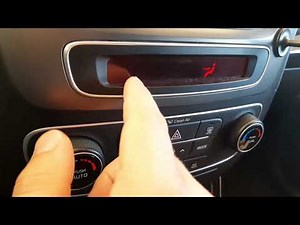 Troubleshoot KIA Sorento AC Control Unit