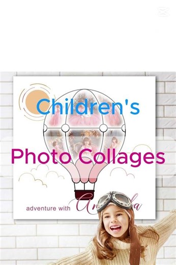 Adorable Kids Photo Collages – Cute Personalized Gift Ideas