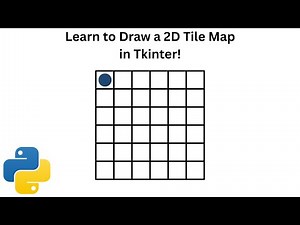 Python Tkinter Tutorial | How to Draw a 2D Tile Map