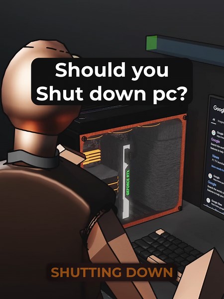 SHUTTING down your PC is ...BAD ? | how to turn off pc correctly
